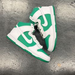 Dunk High White Pine Green 