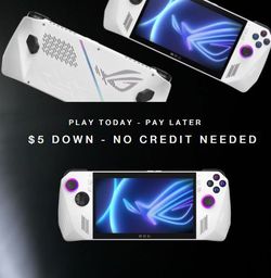  ASUS - ROG Ally 7" 120Hz FHD 1080p Gaming Handheld - AMD Ryzen Z1 Extreme Processor - Take it home today from $5 and the rest later