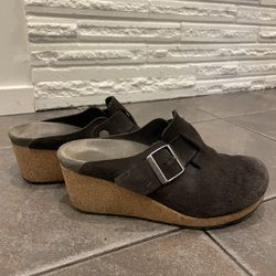 Birkenstock Papillio Suede Wedges