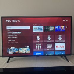 TCL 40 Inch LED Smart Roku TV