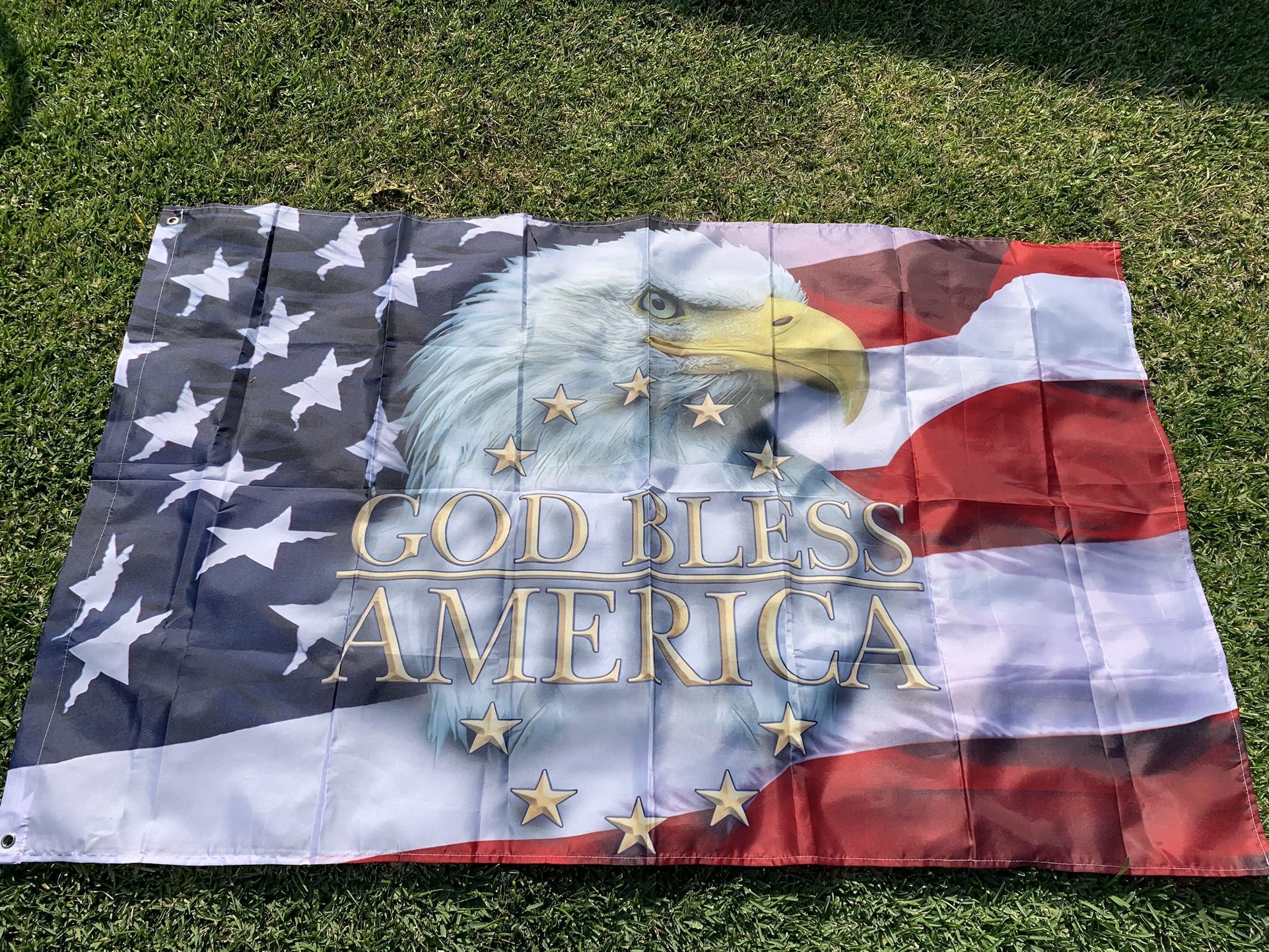 4 July. Flag Decoration.
