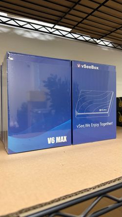 vSeeBox V6 Max Ultra HD Media Player 4K WiFi Riverside | Financing Available | New | Streaming Device | V6 Max17 | V6 Max17 | V6 M