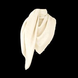 Louis Vuitton Monogram Shine Shawl | White