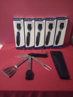 5-piece pack 6-in-1 BBQ TOOL TRAVL0444