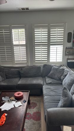 Grey couch