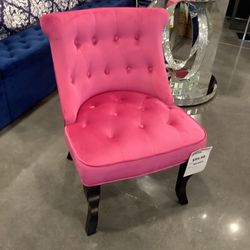 Accent Chair Pink 