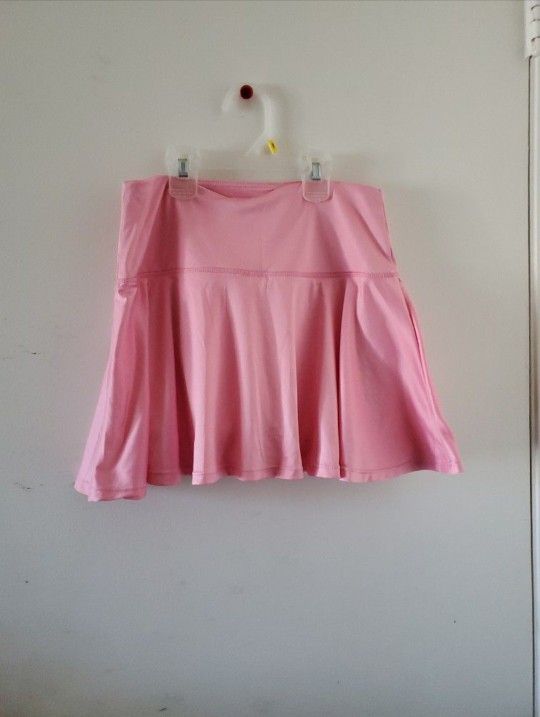 Pink Sports Skirt