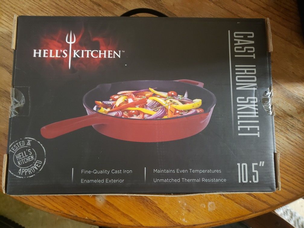 Hell's kitchen cookware Cast Iron Skillet
