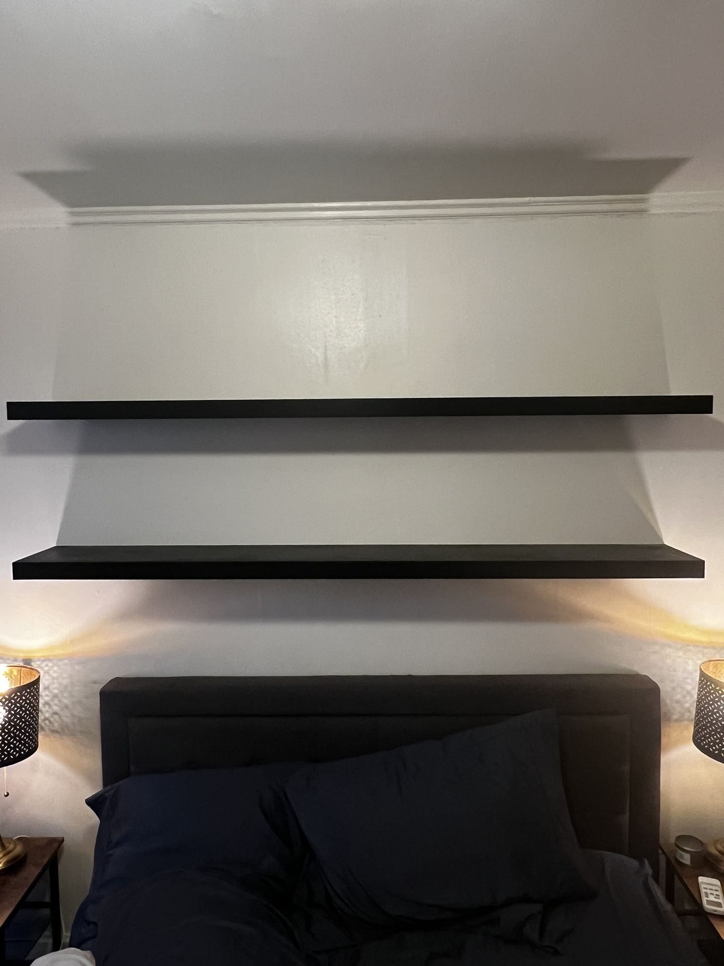IKEA Floating Shelves - Black
