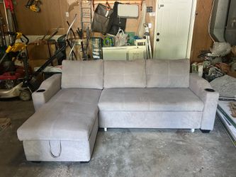 Couch with storage