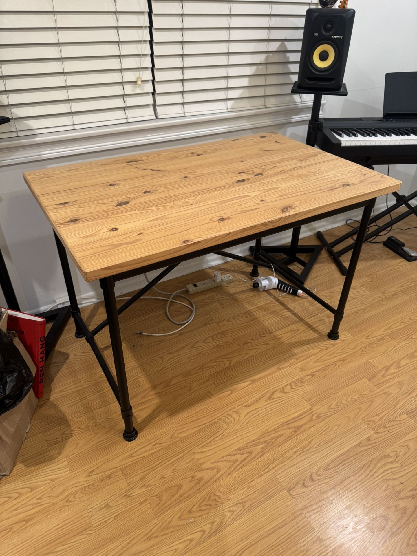 IKEA Natural Open Wood Finish Desk / Table Kullaberg