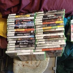 XBOX 360 GAMES $5 EACH