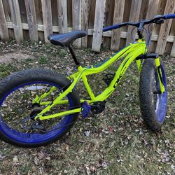 Fat Tire Mountain Bike 