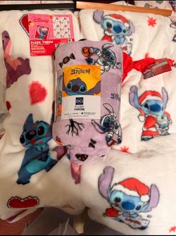 Stitch holiday blankets
