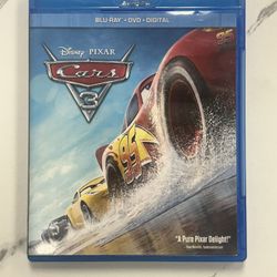 Cars 3 Blu-ray DVD Digital Combo – Disney Pixar