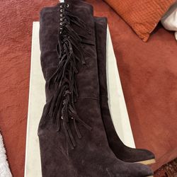 Coach Suade Boots Size 8.5