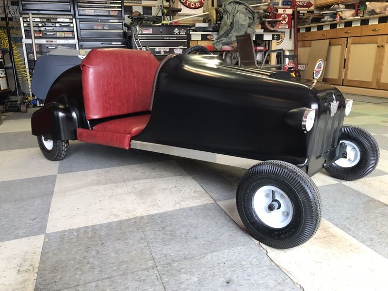 1958 Vanguard Special Rocket go kart.