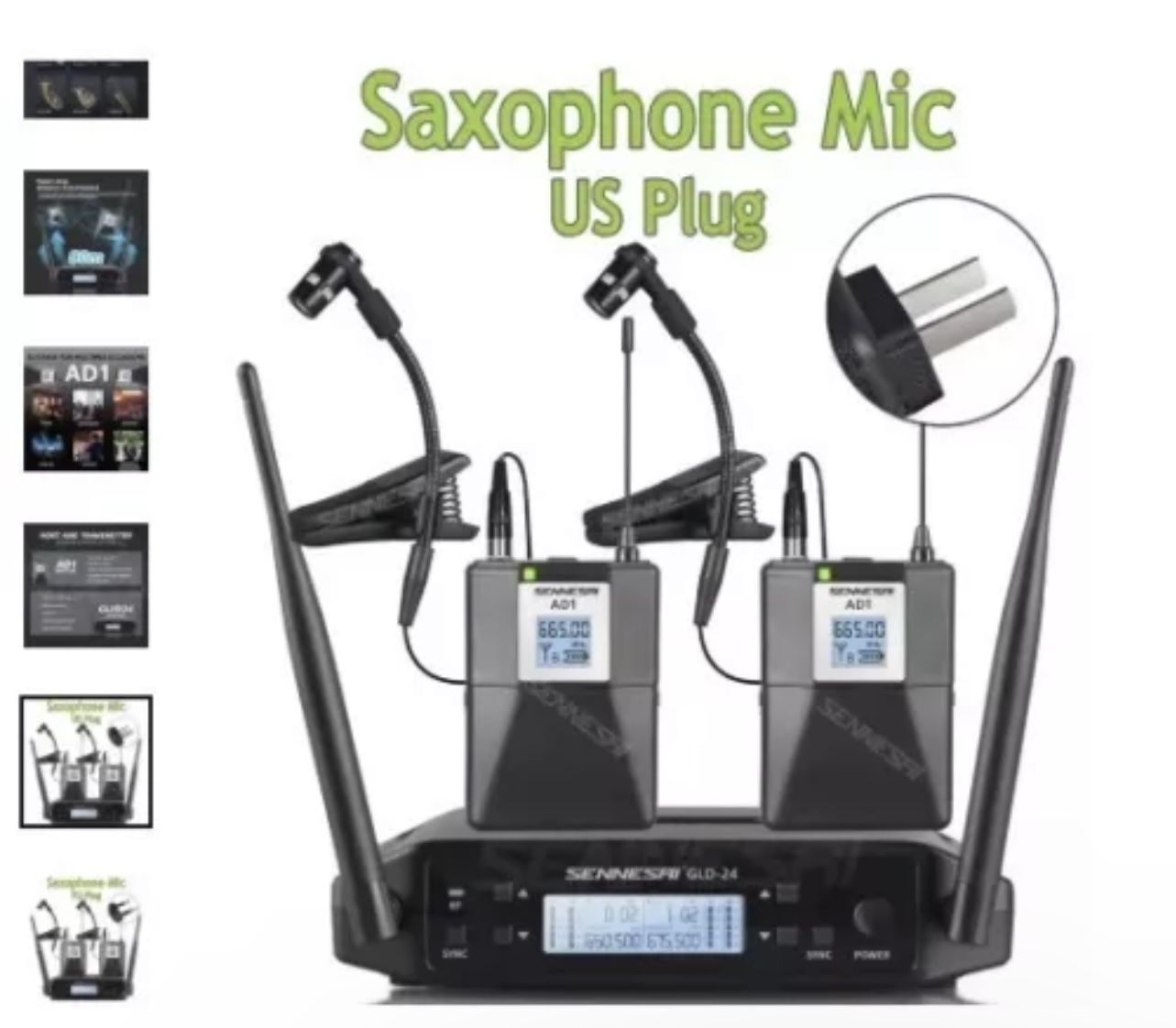 GLXD24 Dual Channel Wireless 2 SAXOPHONE , ETC