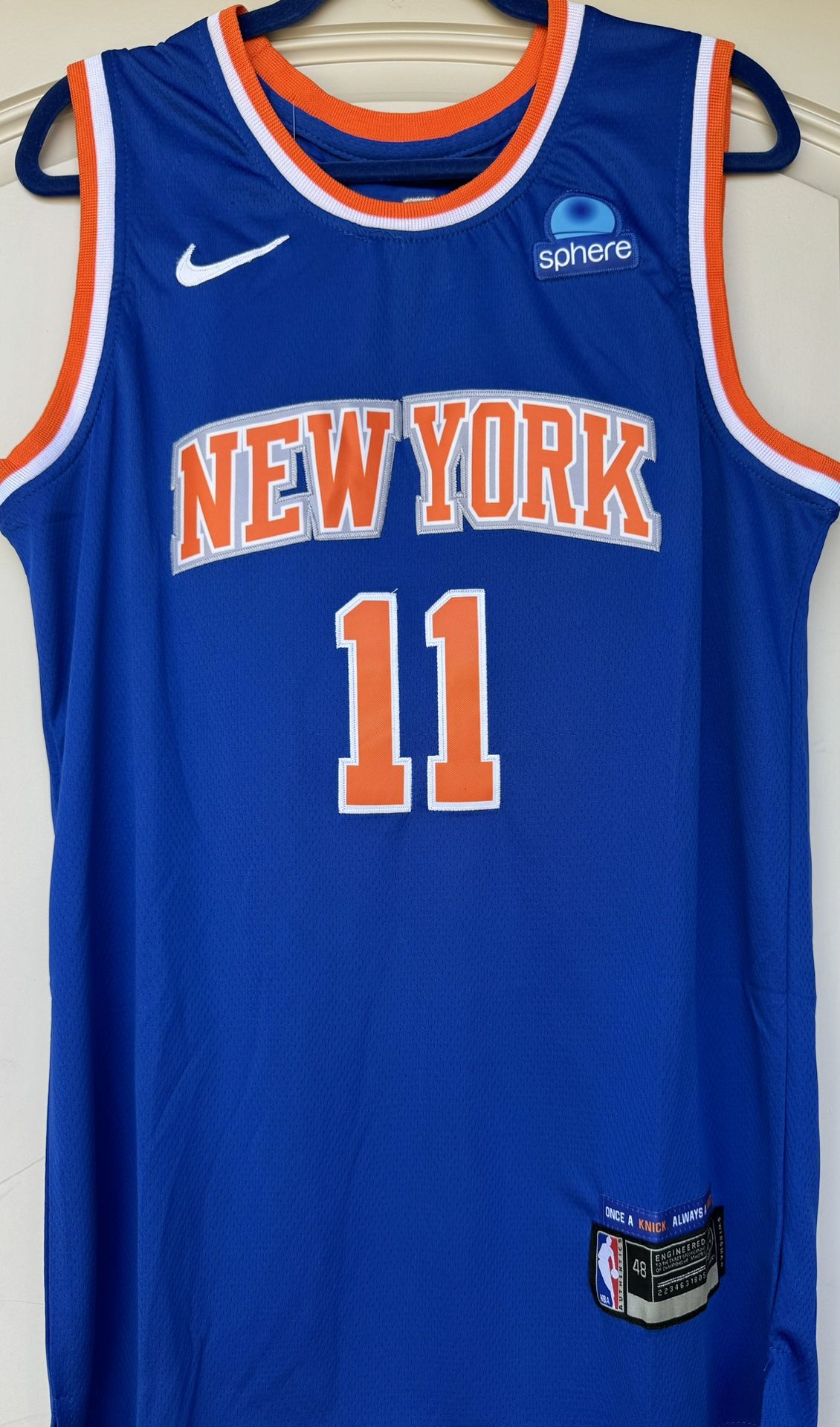 M + L - NY KNICKS #11 BRUNSON JERSEYS