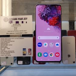 Unlocked Pink Galaxy S20 5G 128gb