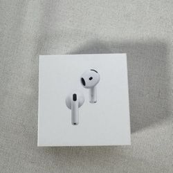 AirPods 4 Earbuds White Wireless Bluetooth