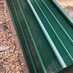 Metal Roofing Panels -green