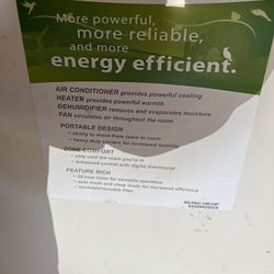 Soleus Window Unit Ac and Heater 12 BTU 