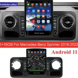 Android Radio For Sprinter 2019-2022