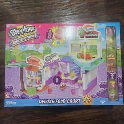 Shopkins Kinstructions Deluxe food cart edition