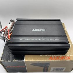 Vintage Old School Audiovox AMP-520 HiFi Car Stereo Power Amplifier