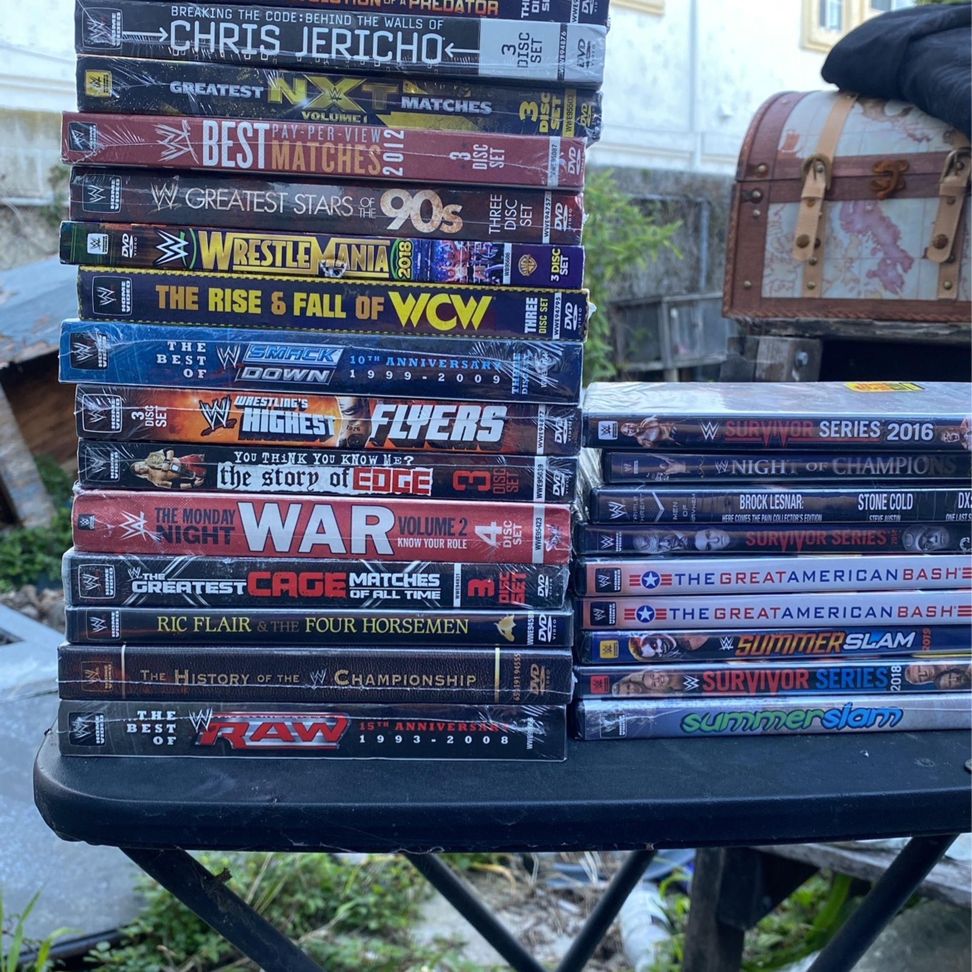 Wwe DVD Lot 32 Sealed