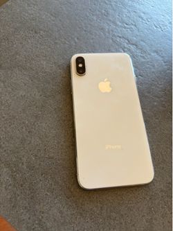 Silver Apple iPhone X Unlocked