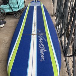 Wavestorm soft-top surfboard 