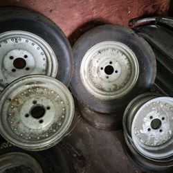 Volkswagen Center Line Wheels Bettle Bug Karmann Ghia 