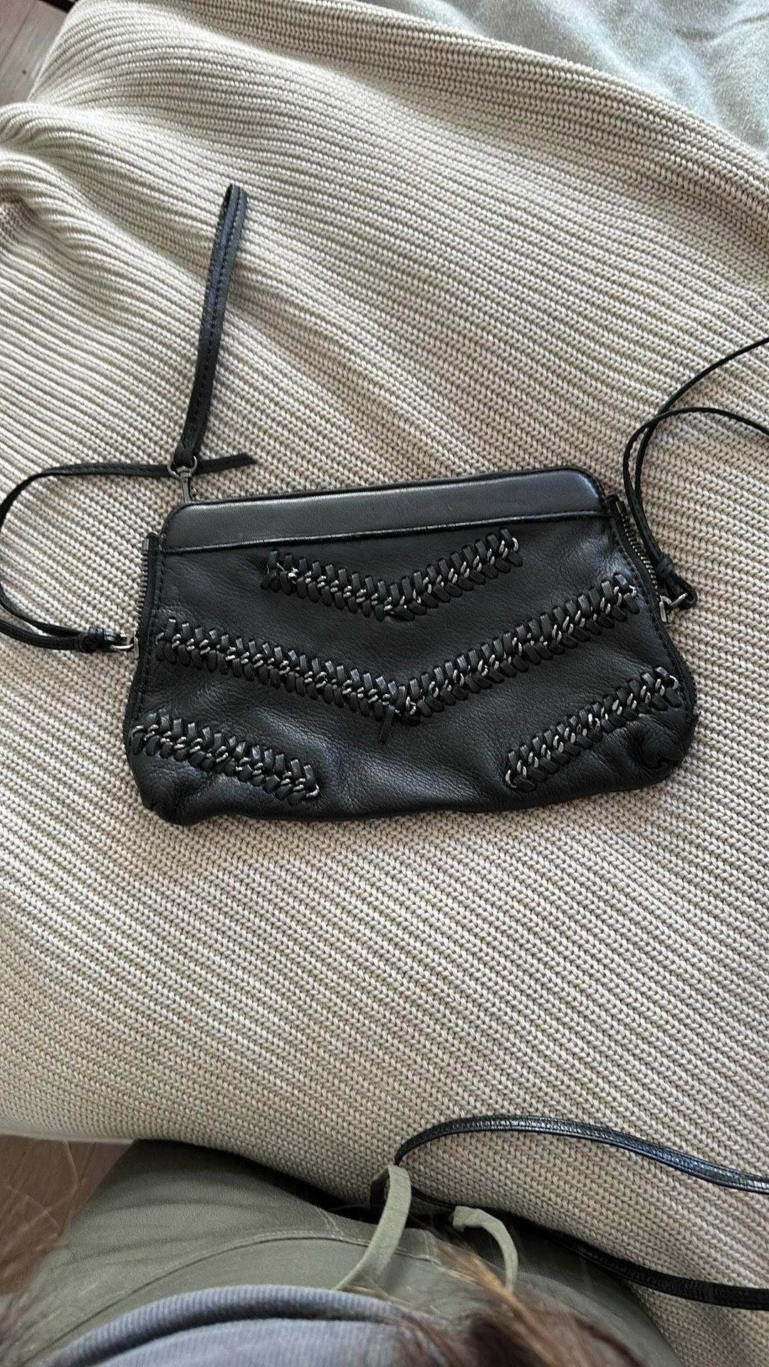 Linea Pelle Collection Leather Clutch display picture 3