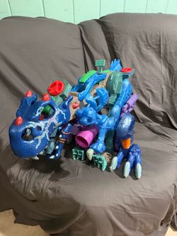Fisher-Price Imaginext Ultra T-Rex en su versión Ultra Ice Dino (Dinosaurio de Hielo).