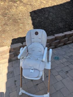 Baby High Chair with Harness