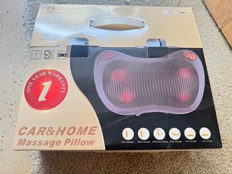 CAR&HOME Massage Pillow – Neck, Back, Waist & Leg Massager