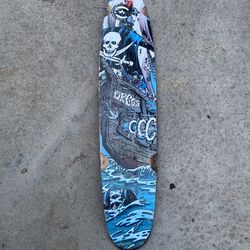 Dregs Longboard Skateboard Deck