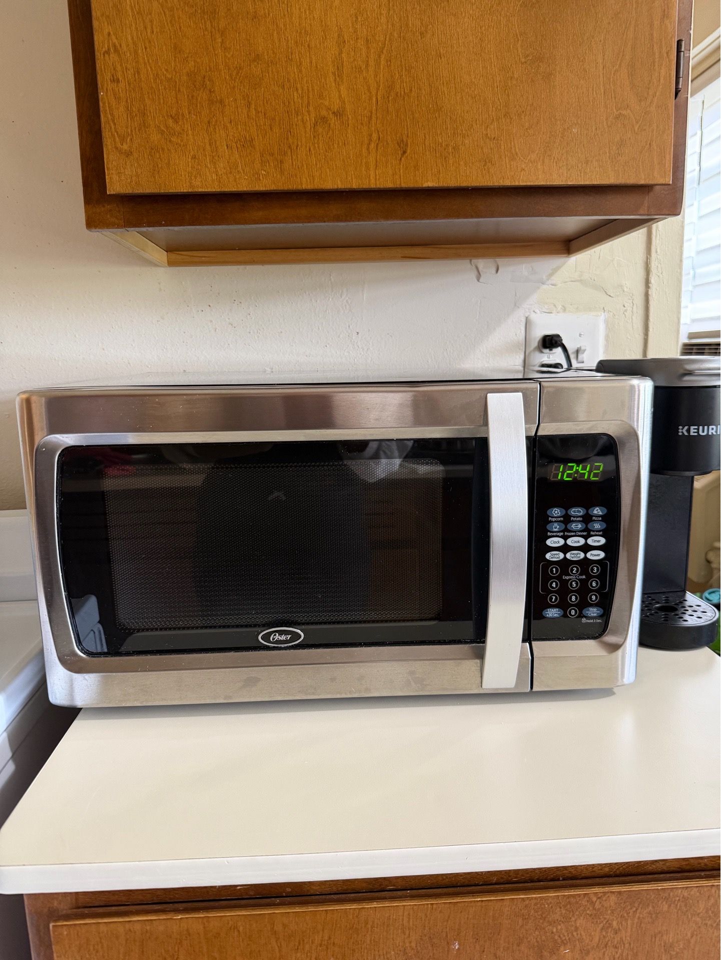 Oster stainless steel microwave