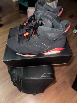 OG Air Jordan 6 Retro Black Infrared Sneakers