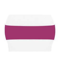 Spandex chair bands- fuchsia #20