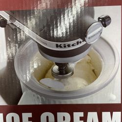 Kitchen Aid Ice Cream Attachment 