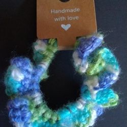 crochet scrunchies