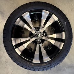 215/34/12 new Golfcart Wheels
