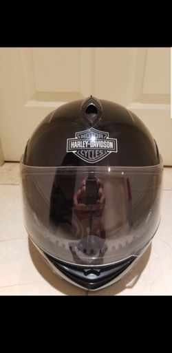 Harley Davidson motorcycle helmet