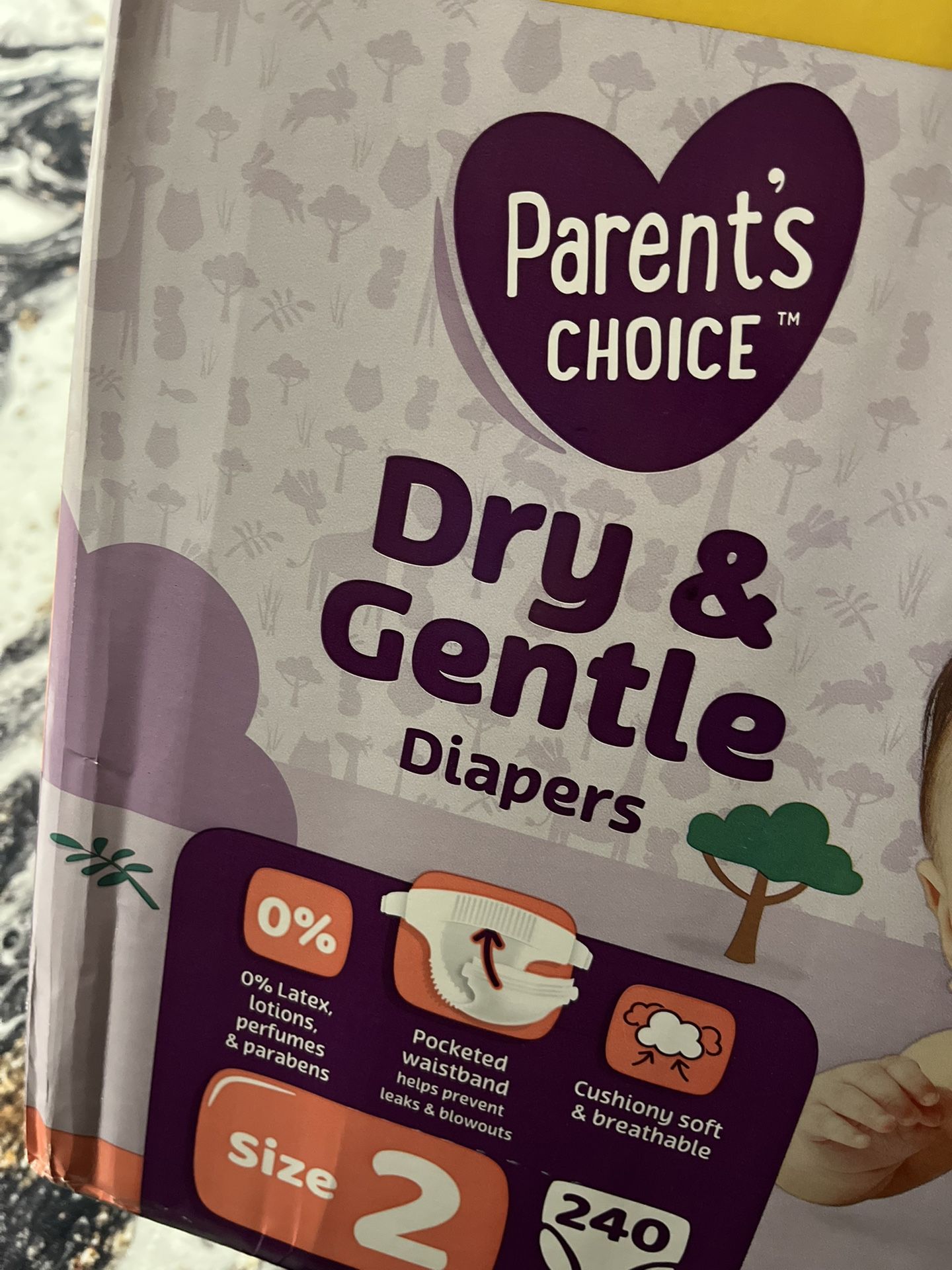 120 Diapers for $15 or 240 Diapers For $30