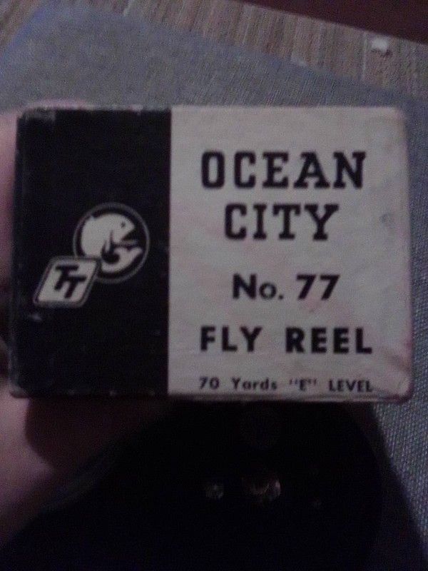 Vintage Ocean City Fly Reel Good Shape