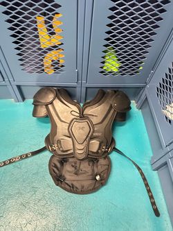 Large Xenith shoulder pads with back plate