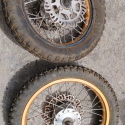 Motorcycle Honda Rims 250 Side 14  